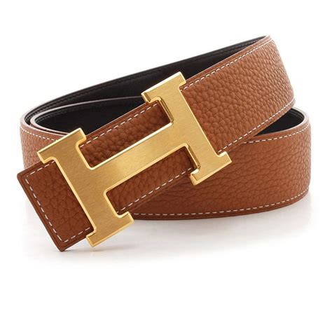 hermes brown belt mens used|hermes brown belt gold buckle.